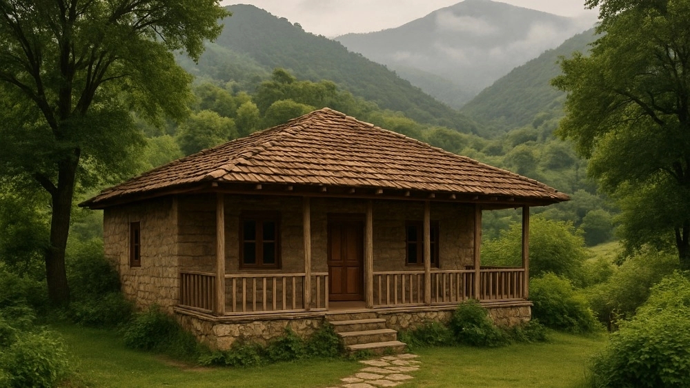 Residence in the village of Milash Residence in the village of Milash